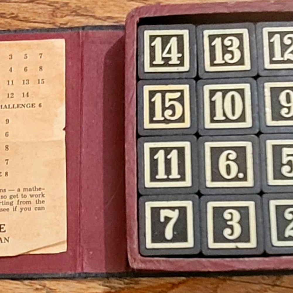 Antique Number Puzzle.